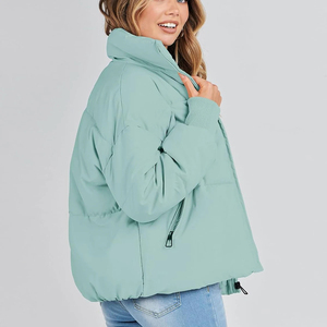 OEM Services High Quality Custom Logo Women Puffer <b>Jacket</b> New Design Women Puffer <b>Jacket</b> For <b>Winter</b> Use <b>cheap</b> quality - Product Image 5