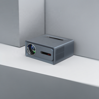 Projecteur de cinéma maison Full HD Projecteur vidéo LCD LED intelligent haute luminosité sans fil HTP