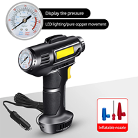 Gonfleur de pneus portable 150 PSI, pompe à pneus de voiture, compresseur d'air automatique