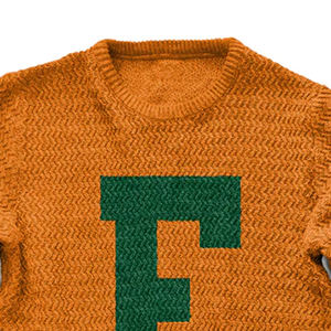 Sudadera de Moda con Cuello Redondo de Felpa Francesa para Universidad, Impresión de Alta Calidad, Logotipo Bordado, Técnica de Lavado para Hermandades - Product Image 5