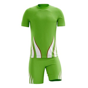 Maillot de football imprimé rayé sur mesure de qualité supérieure vêtements de football à séchage rapide de l'équipe populaire - Product Image 1