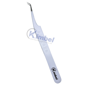 Volume russe professionnel L Type pince à épiler personnalisée pince à épiler Extension de cils à pointe en fibre - Product Image 2