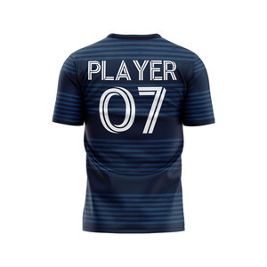 Maillot de football tendance, uniforme de football, produit de marque, nouvelles couleurs personnalisées, logo, impression par sublimation, respirant 100% - Product Image 5