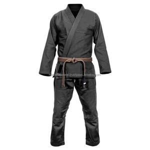 Nardon Apparel Unisexe Noir Judo Gi Uniforme Brésilien Jiu Jitsu Arts Martiaux Porter des Costumes de Karaté pour Adultes-Fabrication Judo Suit - Product Image 1