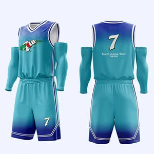 Ropa de baloncesto personalizada personalizable barata 100% poliéster reversible uniforme de baloncesto - Product Image 6