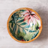 Service de Table en Bois Chinois Moderne et Élégant pour Cadeau – Bols et Assiettes Haut de Gamme Faits Main en Porcelaine Écologique Brillante pour Dîner Raffiné
