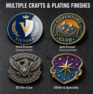 Insignias Metálicas Personalizadas de Doble Tono, Emblemas de Estrella Bicolor, Decoración para Uniformes, Fabricación al por Mayor - Product Image 2