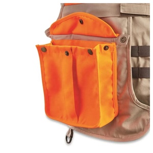 Pro Trap Hunting Shooting mejora el Chaleco de cuero de gamuza transpirable hombreras cartucho de arcilla uniforme táctico camuflaje - Product Image 4