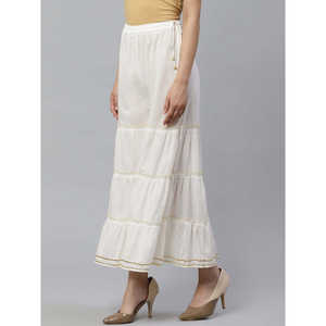 Cambric Cotton Women's <b>Sharara</b> Pants & Trousers - Product Image 3