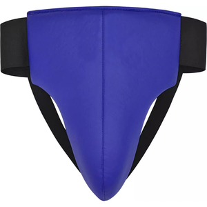 New High Quality Leather <b>Groin</b> <b>Protector</b> OEM Custom Logo Wholesale MMA Guard PU Leather EVA Padding Elastic Comfortable Guard - Product Image 1