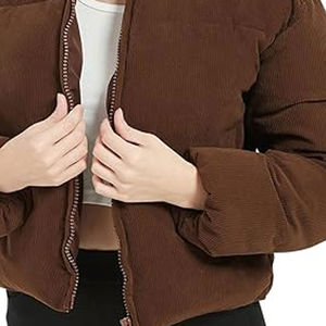 Wholesale Breathable Windproof Quilted Nylon Women Puffer Jacket OEM Custom Logo Comfortable Bubble Winter Coat High Quality - Product Image 6