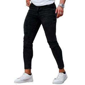 Pantalones Vaqueros de Mezclilla para Hombre, Personalizables, Corte Recto, Casual, Ajustado, Tallas Grandes - Product Image 1