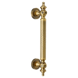Poignée de porte longue en métal doré Quincaillerie de meuble décorative élégante Accessoire de porte de maison et de bureau de qualité supérieure d'Inde - Product Image 5