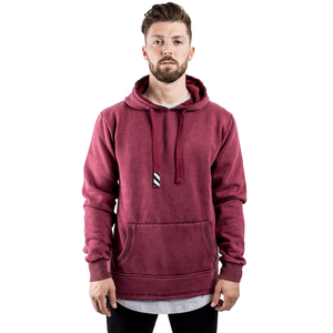 เสื้อฮู้ดแบบสวมศีรษะสำหรับผู้ชายโอเวอร์ไซส์ผ้าฝ้าย100% เทอร์รี่มีฮู้ดโอเวอร์ไซส์ - Product Image 6