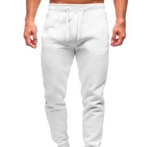 Pantalon de survêtement décontracté pour hommes personnalisé OEM léger écologique coupe-vent à séchage rapide motif empilé en coton avec logo personnalisé Options de taille - Product Image 6