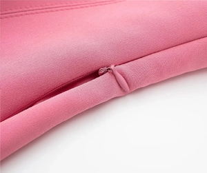 Suéter de mujer de alta calidad Twinset manga corta Crop Top Shorts moda 1 pieza conjunto mujeres suéter de punto trajes - Product Image 6