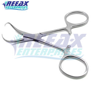 Hemostatos y abrazaderas quirúrgicas de la mejor calidad Pinzas para tubos Abrazaderas para toallas a un precio razonable de REEAX ENTERPRISES - Product Image 3