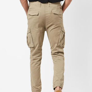 Pantalons cargo pour hommes à logo personnalisé très vendus Noir Meilleure vente Qualité supérieure Avec expédition pour pantalons cargo pour hommes - Product Image 3