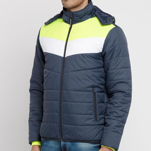 Chaqueta de Invierno para Hombre, Nueva, de Alta Calidad, Hecha a Medida, de Lona, con Burbujas, Cuello Alto, Logotipo Frontal, Ligera, con Cremallera - Product Image 2