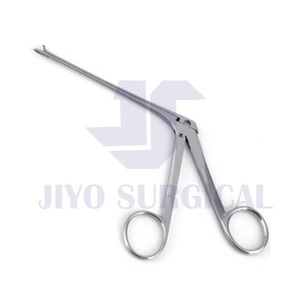 Pince d'oreille professionnelle Jackson pince laryngée coupe coudée tasse 2mm Construction 280 mm Instruments Ent en acier inoxydable - Product Image 5