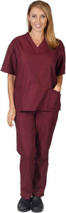 Premium Hospital <b>Scrubs</b> Sets Doctors Nurses Medical <b>Scrub</b> Uniforms Unisex Jogger Cotton <b>Plus</b> <b>Size</b> Wholesale Custom Logo 2025 - Product Image 5