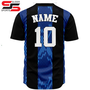 Uniformes de baseball imprimés par sublimation personnalisés respirants de haute qualité maillots de sport durables 100% polyester pour le jeu compétitif - Product Image 6