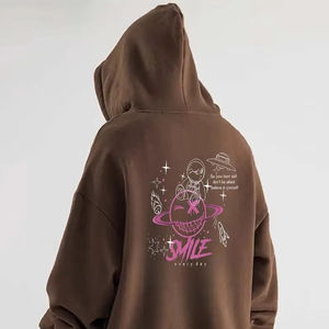 Pull à capuche en polaire XS de qualité supérieure pour hommes, nouveau style de vêtements d'hiver légers avec motifs imprimés, coton mélangé - Product Image 1