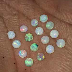 Mini cuentas de ópalo de circón natural, semillas de 3mm y ópalos pequeños para hacer joyas, piedras preciosas sueltas para manualidades y contexto de piedras preciosas - Product Image 4