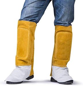 Protector de Piernas de Cuero Dividido para Soldador, Protección para los Pies, Resistente a la Soldadura, Color Personalizado, Tamaño Personalizado, Garantía de 3 Años - Product Image 1