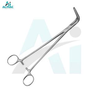 Pinzas de Parametrio Wertheim de Acero de Alta Calidad ALMAC para Cirugía Ginecológica con Agarre Fuerte y Manejo Preciso de Tejidos - Product Image 1