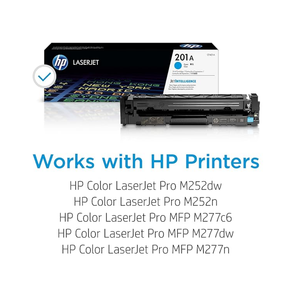 ตลับหมึกโทนเนอร์สีฟ้า HP 201A ของแท้สำหรับเครื่องพิมพ์เลเซอร์เจ็ท รุ่น CF401A ใช้แทนกันได้ - Product Image 4