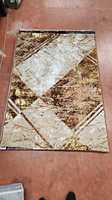 Tapis de grande surface moderne antidérapant 3D en polyester réversible, adapté aux animaux domestiques, couleur unie, à poils ras, avec envers épais en PVC, fabriqué à la machine, idéal pour les voyages
