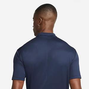 Camiseta transpirable de 100% poliéster para hombre, Polo de Golf, holgado, con solapa de 2 botones, rendimiento obsidiana - Product Image 6