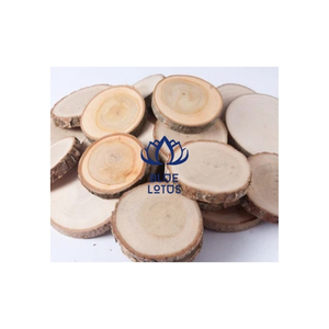 Rodajas de madera de pino Premium para manualidades y decoración del hogar - Product Image 1