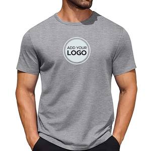 เสื้อยืดผ้าฝ้ายน้ำหนักเบาสำหรับผู้ชาย (แขนสั้น & ยาว) - Product Image 5