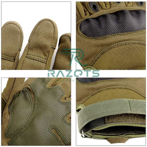 100% gants de course originaux de haute qualité gants de moto en cuir de protection pour la moto et le cyclisme - Product Image 3