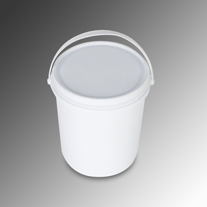 Seau en plastique industriel d'origine vietnamienne 189 x 166 x 203 mm 4L avec poignée métallique Impression couleur personnalisée - Product Image 4