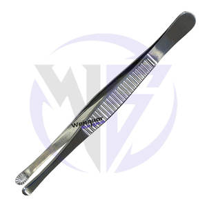 Gran oferta, pinzas rusas de 15cm, cincel Dental quirúrgico, escalador de acero inoxidable con dientes ahuecados, instrumento recto Manual - Product Image 5