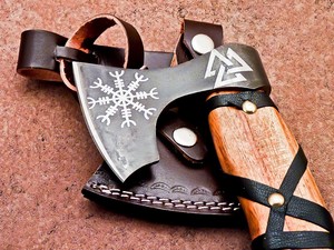 ขวานเหล็กคาร์บอนพร้อมด้ามจับไม้ - Product Image 2