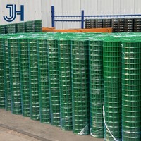 Rouleau de panneaux de grillage soudé galvanisé, treillis métallique galvanisé à chaud pour clôture, matériel de construction, tissu métallique sur mesure, revêtement PVC