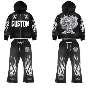 Chándal de Moda Urbana Vintage Lavado al Ácido con Logotipo Personalizado a Precio de Fábrica en Oferta - Product Image 1