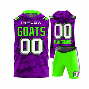 Drapeau équipe de football formation uniforme 7V7 sublimé ensemble de compression maillots 7v7 maillot de Football bonne qualité du produit afflux - Product Image 5