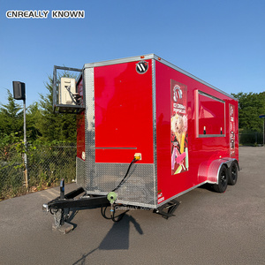 Camion de crevettes professionnel entièrement équipé, remorque alimentaire en acier inoxydable certifiée CE pour fruits de mer - Product Image 4