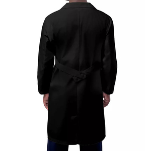 เสื้อกาวน์แพทย์แขนยาวแบบสั่งทำพิเศษสำหรับผู้ชาย ชุดแพทย์มืออาชีพ ตรวจจับเข็ม ใช้ในโรงพยาบาล ไซส์ XL - Product Image 2