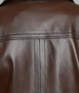 Vêtements pour hommes Veste en cuir Nouvelle mode Veste en cuir pour hommes Veste en cuir coupe-vent - Product Image 6