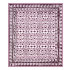 Sábana de Algodón Estampada con Diseño de Follaje Premium en Lavanda para Ropa de Cama de Lujo y Uso Confortable, Disponible a un Precio Accesible - Product Image 2