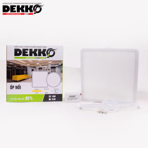 Dekko ไฟติดเพดานในร่มติดพื้นผิวไฟ LED กลมบางเฉียบสำหรับใช้ในบ้าน6W 12W 18W 24W SMD - Product Image 5