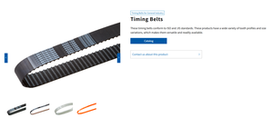 Correas de Distribución en V Resistentes al Aceite Mitsuboshi Japan para Maquinaria Industrial y Agrícola (Goma) - Product Image 4