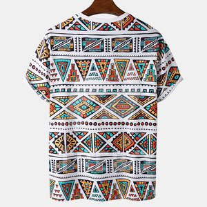 Camiseta de manga corta con cuello para hombre, diseño de sublimación personalizable de estilo urbano, secado rápido, transpirable, logotipo de poliéster/algodón - Product Image 2