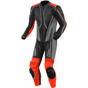 Boomletcorp ชุดแข่งมอเตอร์ไซค์หนังวัวของผู้ชายชุดเกราะป้องกันสำหรับขี่จักรยานสไตล์ล่าสุด - Product Image 1